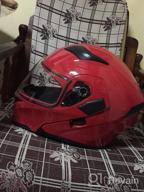 img 1 attached to 1Storm Motorcycle Modular Full Face Helmet W/ Flip Up Dual Visor & Inner Sun Shield: HB89 review by Christopher Penn