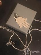 img 1 attached to HZMAN Stainless Steel Egyptian Necklace for Boys' Protection - Stylish Jewelry review by David Hayden