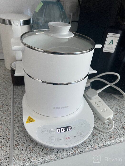 img 2 attached to Xiaomi Qcooker Multipurpose Electric Cooker, white review by Ada Banas ᠌