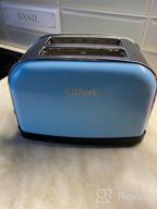 img 2 attached to Kitfort toaster KT-2014-3, red review by Agata Julia Ickiewic ᠌