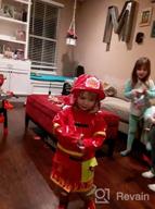 img 1 attached to Boys' Kidorable Red Fireman Raincoat with Fun Flames, Chief Badge, Reflective Strips – All-Weather Protection review by Dean Pascual