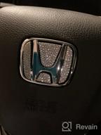 картинка 1 прикреплена к отзыву Upgrade Your Honda Steering Wheel With Jaronx Crystal Bling Emblem - Sparkle-Up Your Commute! от Sam Carter