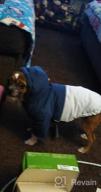 img 1 attached to M Blue Cozy Warm Hoodie Pet Clothes: Stylish Cotton Puppy Winter Coat With Hooded For Small Dogs Walking, Hiking & Travel In Cold Weather review by Josh Clifton