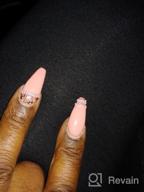 img 1 attached to Rose Gold Rivet 3D Nail Decoration DIY - Indexu Mixed Shaped Nail Art Decals Tips review by Troy Houston