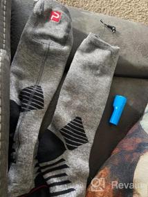 img 5 attached to Unisex PROSmart Rechargeable Electric Heated Socks With Battery Pack For Men And Women