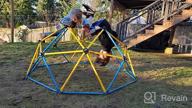 картинка 1 прикреплена к отзыву Zupapa Dome Climber, 6FT Jungle Gym, Outdoor & Indoor Climbing Dome With 750LBS Weight Capability, Suitable For 1-6 Kids Climbing Frame от Mario Portillo