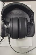 img 1 attached to Upgrade Your Studio Gear with Audio-Technica ATH-M40x Professional Studio Monitor Headphones: 90-Degree Swiveling Earcups, Pro-Grade Earpads/Headband, and Detachable Cables review by Riko Mizuseki ᠌