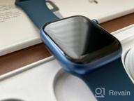 img 2 attached to Smart watch Apple Watch Series 7 45 mm Aluminum Case, dark night review by Athit Za ᠌