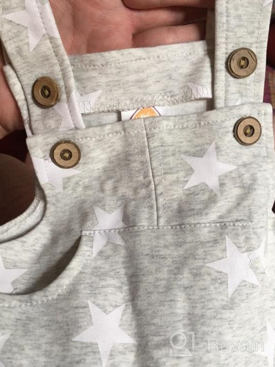 img 1 attached to 👖 Unisex LittleSpring Little Overalls: Boys' Clothing in Trendy Overalls review by Seth Torres