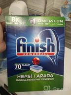 img 1 attached to 🧼 Deep Clean with Finish All in 1 Dishwasher Tablets - 70 pcs review by Agata Roguska ᠌