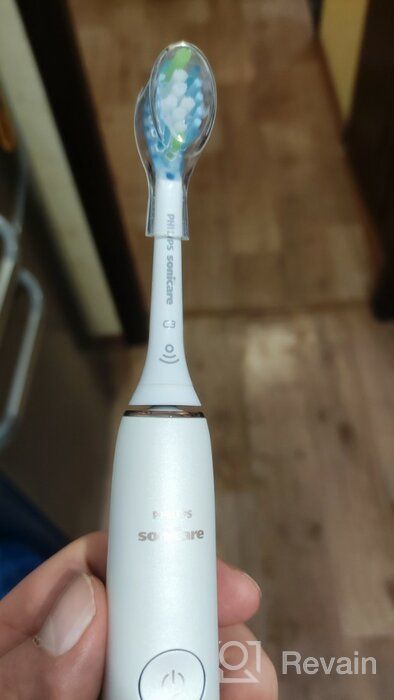 img 1 attached to Audio toothbrush Philips Sonicare DiamondClean 9000 HX9914/57, black/white review by Micha Kamierczak ᠌