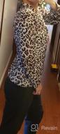 img 1 attached to Style Up With Tobrief'S Trendy Casual Leopard Printed Tops For Women! review by Michael Floyd
