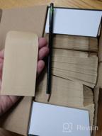 img 1 attached to 500 Pack Acko #1 Coin And Small Parts Envelopes - 2-1/4 X 3-1/2 Brown Kraft Envelopes With Gummed Flap For Home, Office, And Garden Use review by Joshua Nation