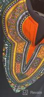 img 1 attached to Be Bold And Stand Out With SHENBOLEN'S African Print Dashiki T-Shirt For Men - The Ultimate Fashion Statement! review by Ken Barnett
