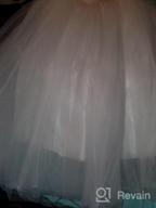 img 1 attached to 💃 5-Layer Fluffy Tulle Skirt Tutu Dancing Dress with Ribbon for Girls by Zcaynger review by Christopher Ruth