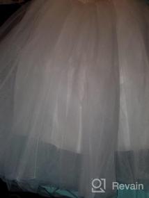img 7 attached to 💃 5-Layer Fluffy Tulle Skirt Tutu Dancing Dress with Ribbon for Girls by Zcaynger