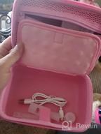 img 1 attached to Pink Travel Case Bag For Asthma Inhaler, Masks And Spacer - Secure And Convenient Storage Solution review by Fernando Marshall