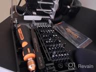 img 1 attached to 99 In 1 JAKEMY Screwdriver Set - 56 Magnetic Precision Driver Bits & Tool Bag For Phone, PC, Macbook Repair review by Agonia Ajdini