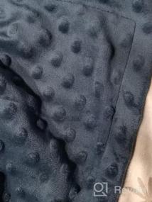 img 6 attached to Мягкое детское одеяло Minky для мальчиков с милым анималистичным принтом, двухслойной точечной подложкой и размером 30 X 40 дюймов - от BORITAR