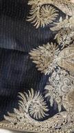 img 1 attached to Double-Layered Jacquard Paisley Pashmina Shawl With Luxurious Design review by Damon Mertz