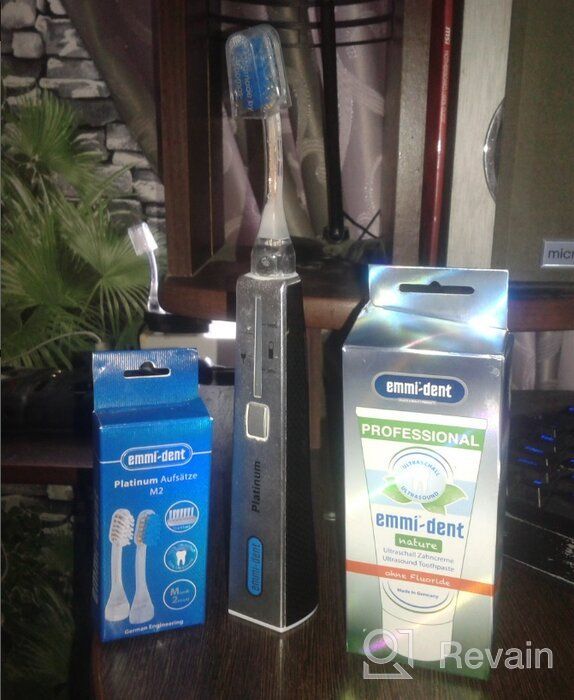 img 1 attached to ultrasonic toothbrush Emmi-dent 6 Platinum, blue review by Aneta Trzaska ᠌