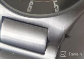 img 5 attached to Мужские аналоговые кварцевые часы BERING с титановым ремешком