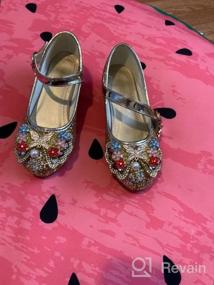 img 6 attached to 👑 YING LAN Cosplay Wedding Princess Girls' Shoes: Elegant Flats for Young Fashionistas