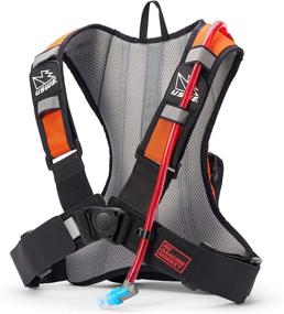 img 3 attached to 🏍️ USWE Ranger 3L: The Ultimate Hydration Pack for Enduro and Off-Road Motorcycles - Bounce Free, Orange Black