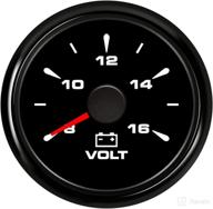 voltage backlight waterproof voltmeter indicator logo