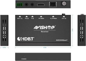 img 1 attached to AVIshop 4X8 4X4 4KHDBaseT HDMI Matrix Switcher W/ 4 PoC HDBasT Receivers (CAT5E Or CAT6). HDCP2.2 HDTV Routing Selector SPDIF Audio Control 4 Savant Home Automation With Bi-Directional IR (Matrix+4RX)