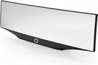 bl super wide angle rear view mirror - universal car interior mirror for trucks, suvs, and more - 300mm x 85mm x 33mm - curved design - pack of 1 логотип