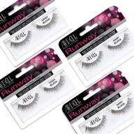 4 pack of ardell false eyelashes daisy black - enhance your look! logo