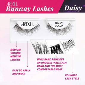 img 2 attached to 4 Pack Of Ardell False Eyelashes Daisy Black - Enhance Your Look!