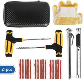 img 4 attached to 🔧 XCBYT Universal Tire Repair Kit - 20 PCS Car Flat Tubeless Tire Plug Kit: Best Emergency Fix for Cars, Trucks, Motorcycles, and ATVs