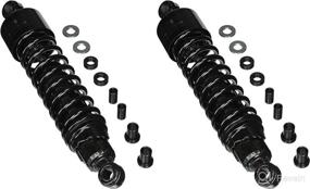 img 1 attached to 🔧 Rear Suspension Shock - Progressive Suspension 412-4061B: Black Anodized, 13-Inch, Heavy Duty, Low Cost Factory Replacement