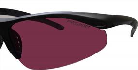 img 1 attached to Polarized ProSPORT Sunglasses With Rose Pink Tint And Durable TR90 Frame - Perfect For Sports And Outdoor Activities