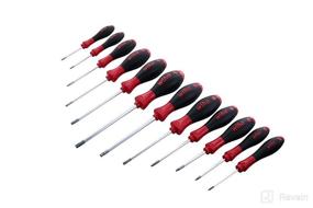 img 4 attached to Wiha 36267 12-Piece Soft Finish Torx Driver Set, T5-T40