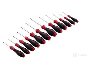 img 3 attached to Wiha 36267 12-Piece Soft Finish Torx Driver Set, T5-T40