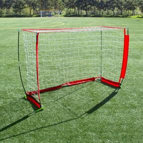 img 1 attached to Score Big With GoSports Elite Soccer Goals - Choose Your Size And Get 6 Training Cones And Portable Case!