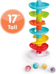 img 3 attached to Kidoozie Ball Drop - Educational Toddler Toy Tower - Activity & Developmental Toy for Learning, Preschool Toys & Games