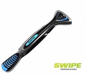 img 1 attached to 🪒 Enhance Your Shaving Experience with SWIPE Premium Men's Flex Head Handle