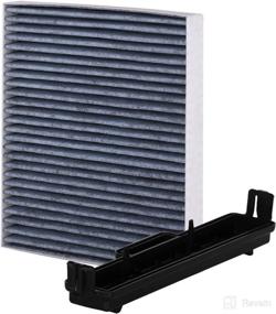 img 2 attached to 🚘 Pureflow Cabin Air Filter Kit - Filter + Access Door for 2010-2015 Ram 1500, 2500, 3500, 2009-2020 Dodge Journey, 2010-2014 Avenger, 2009-2012 Caliber, 2010-2017 Jeep Patriot, 2011-2014 Chrysler 200