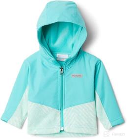 img 1 attached to Columbia Girls' Steens Mountain Overlay Hoodie