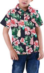 img 2 attached to 🍍 Vibrant Hawaiian Pineapple Boys' Clothing: RAISEVERN Tropical Glasses Collection