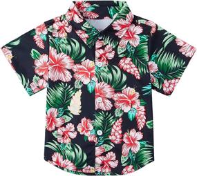 img 4 attached to 🍍 Vibrant Hawaiian Pineapple Boys' Clothing: RAISEVERN Tropical Glasses Collection