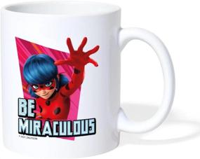 img 1 attached to Miraculous Ladybug Be Miraculous Slogan White Mug - Spreadshirt Merchandise