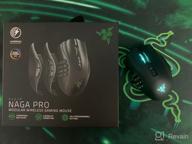 img 1 attached to Razer Naga Pro Wireless Gaming Mouse: Interchangeable Side Plates with Multiple Button Configurations, Focus+ 20K DPI Optical Sensor, Fastest Gaming Mouse Switch, Chroma RGB Lighting - Shop Now! review by Lc Qu ᠌