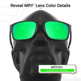 img 2 attached to Mryok Polarized Replacement Lenses for Oakley Sunglasses & Eyewear Accessories - Ideal for Men's Accessories