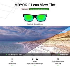 img 1 attached to Mryok Polarized Replacement Lenses for Oakley Sunglasses & Eyewear Accessories - Ideal for Men's Accessories