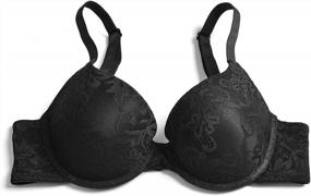 img 1 attached to Enhance Your Silhouette With Push Up Demi Cup Bras: Padded, Underwired, And Lace Design For Everyday Comfort And Support